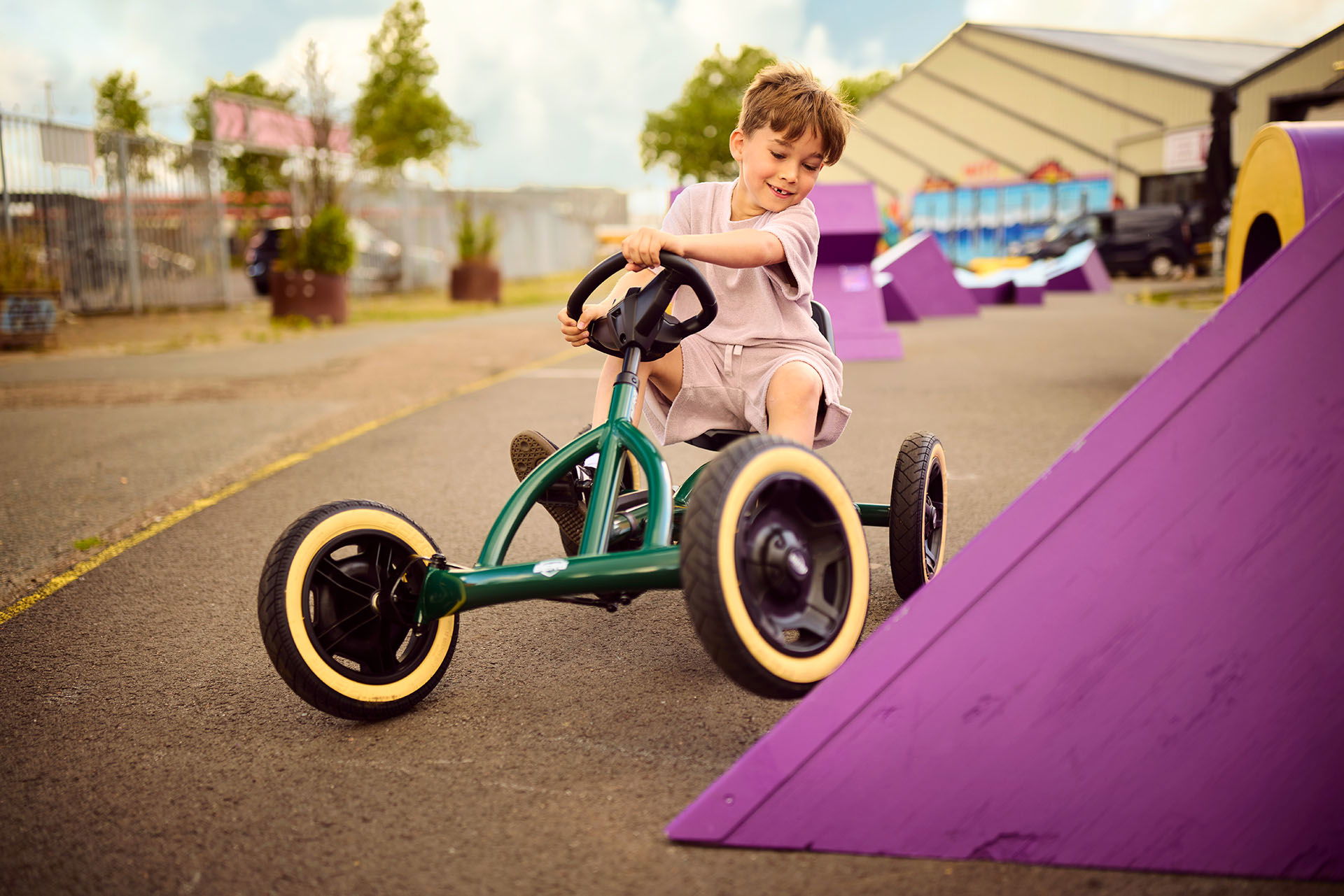 BERG Gokart Buddy Retro Green